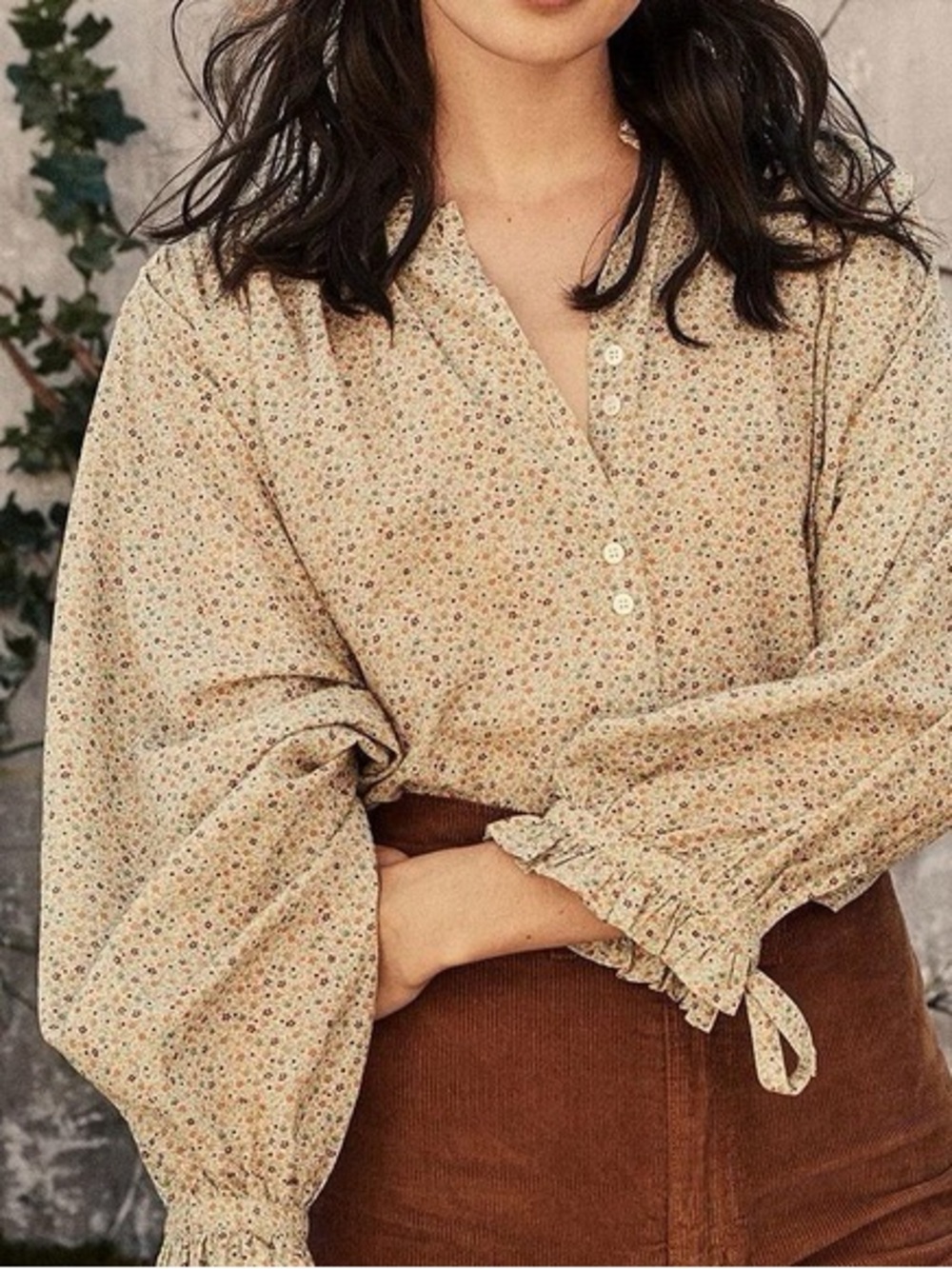 Dôen rose top mustard california wildflower size XS